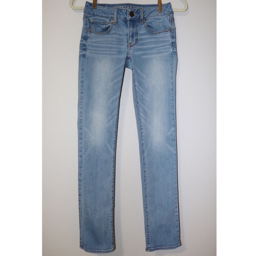 American Eagle Straight Super Stretch Jeans